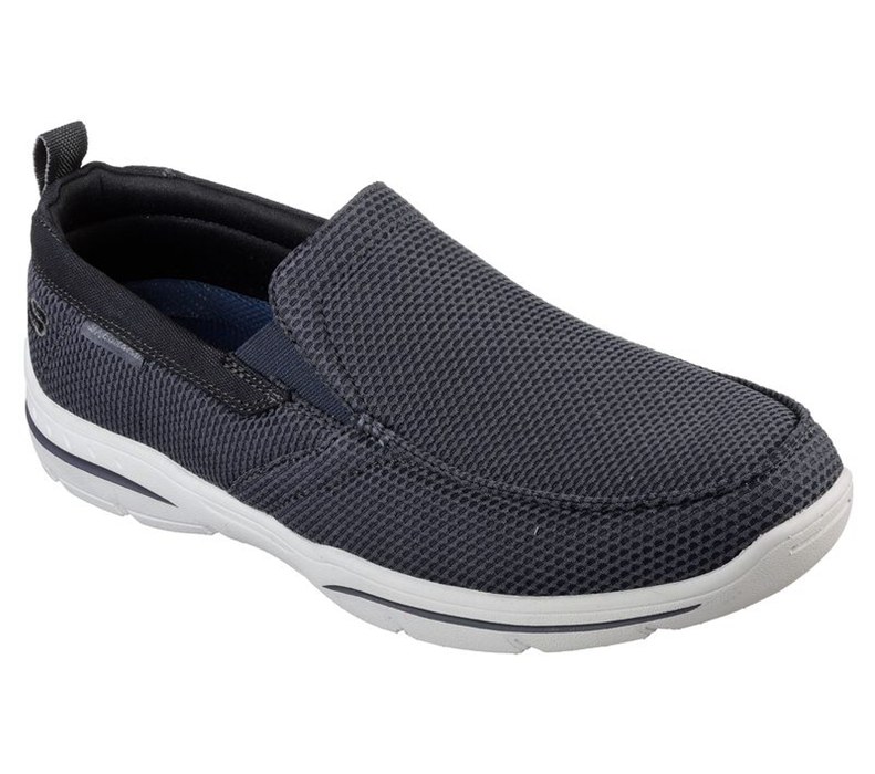 Skechers Relaxed Fit: Harper - Walton - Mens Slip On Shoes Navy [AU-TZ6889]